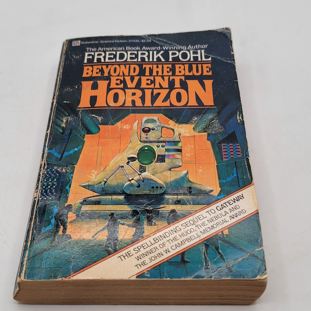 Frederik Pohl Beyond The Blue Event Horizon Paperback 1st Printing Sci-Fi Fair